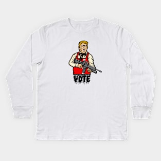 Colonel Trump Kids Long Sleeve T-Shirt